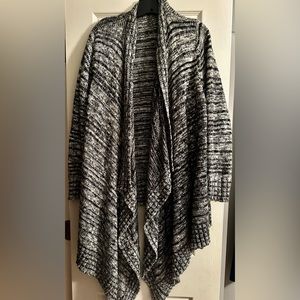 Black and white sweater